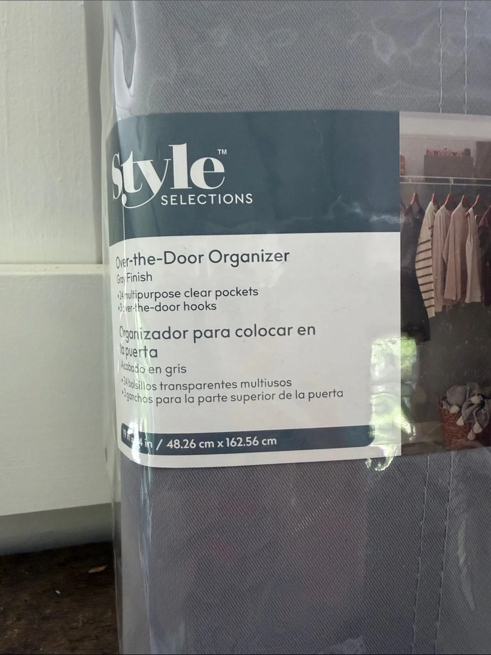 Gray Over-the-Door Organizer-Style Selections